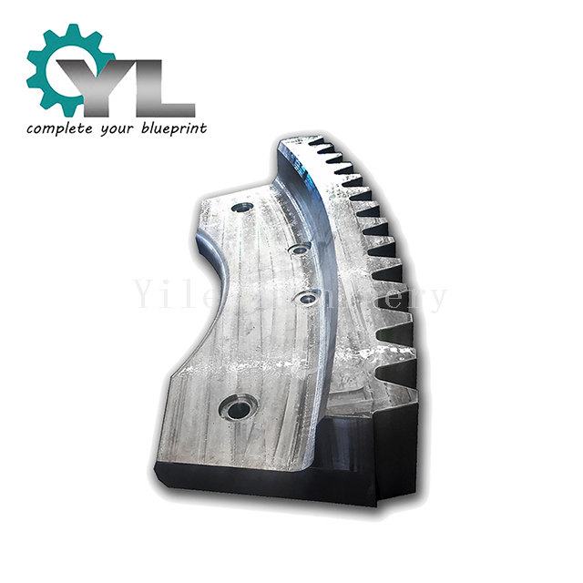 Китай Производитель шестерен OEM Большая шаровая мельница для цемента Печь для сементирования Шестерня для литья 30CrNiMo8