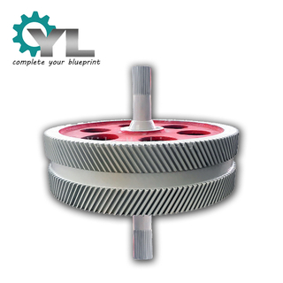 Крупногабаритные прямозубые шестерни для мельниц, печей и тяжелого машиностроения