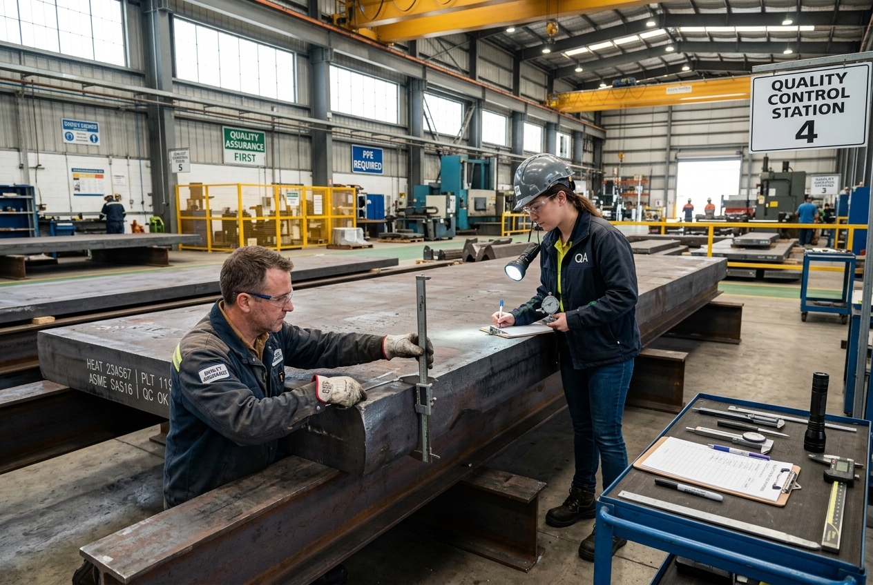 Ковка тяжелых стальных пластин для Таиланда