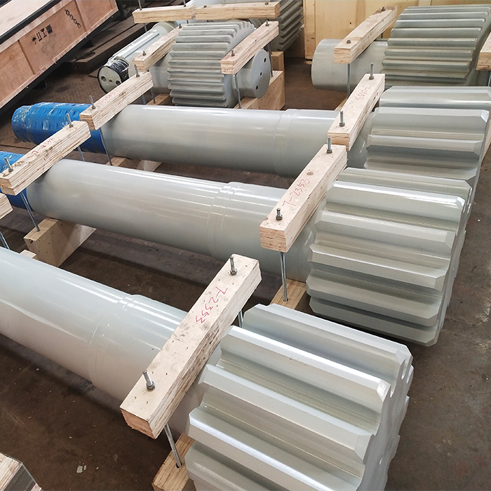 Какова роль больших валов в горнодобывающих экскаваторах?